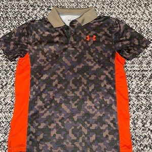 Boys under armour polo